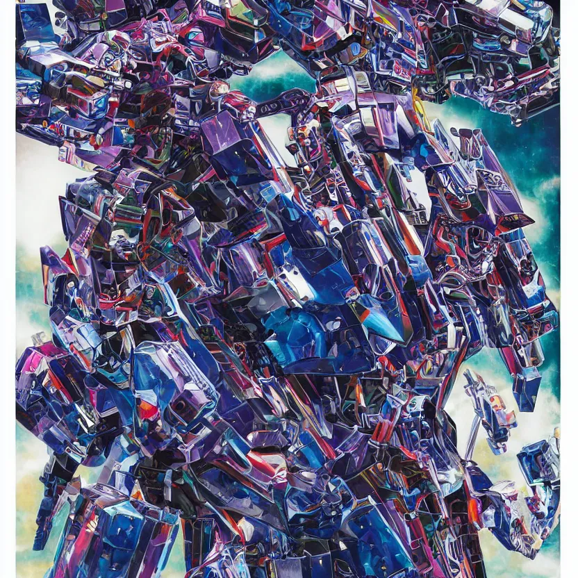 Image similar to Jonathan Zawada & Lisa James Optimus Prime