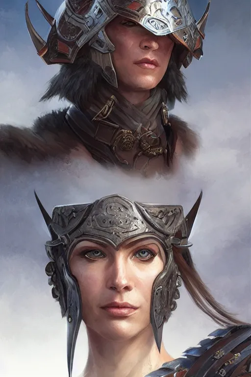 Prompt: dacian fighter with falx, d & d, fantasy, portrait, highly detailed, headshot, digital painting, trending on artstation, concept art, sharp focus, illustration, art by artgerm and greg rutkowski and magali villeneuve