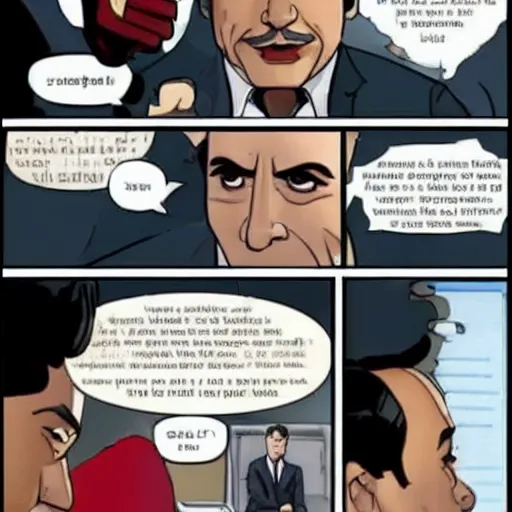 Image similar to iron man as a lawyer