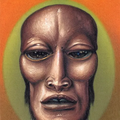 Image similar to portrait of the first human being