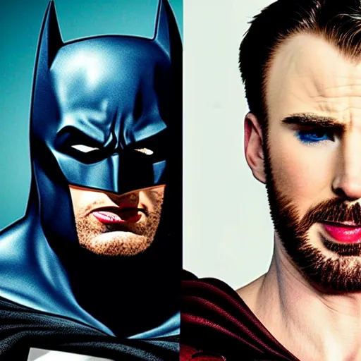 Image similar to ! dream chris evans as batman in batman vs. superman