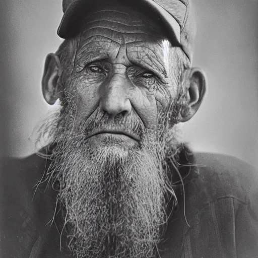 Prompt: photo of an afrikaans oom by ansel adams