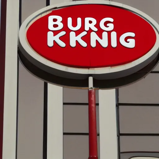 Image similar to Burger King Logo with McDonald written on it