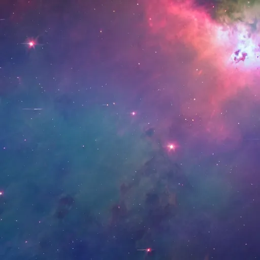 Image similar to still photo of eagle nebula, crisp quality and light reflections, unreal engine 5 quality render