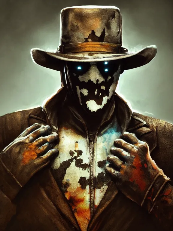 ArtStation - Rorschach (Watchmen)