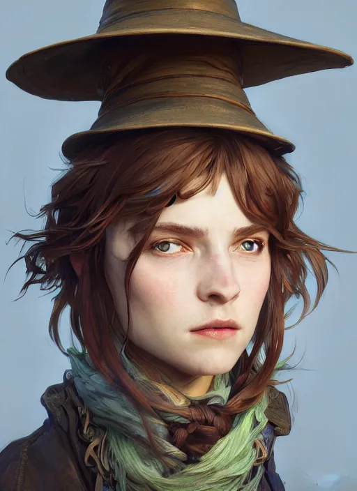 Image similar to asymmetrical!! portrait of a snufkin in the style of, demon art, intricate, elegant, highly detailed, digital painting, artstation, biolusence, concept art, smooth, sharp focus, illustration, art by artgerm and greg rutkowski and alphonse mucha, horizon zero dawn 8 k