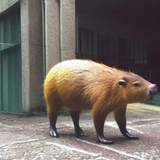 Image similar to Capybara as business man wearing a suit