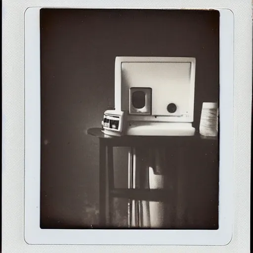 Image similar to Liminal spaces, interiors, retro polaroid