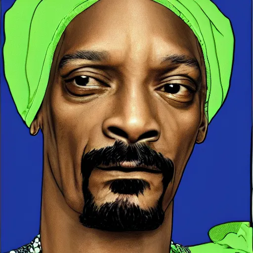 Prompt: snoop dogg in biblic style