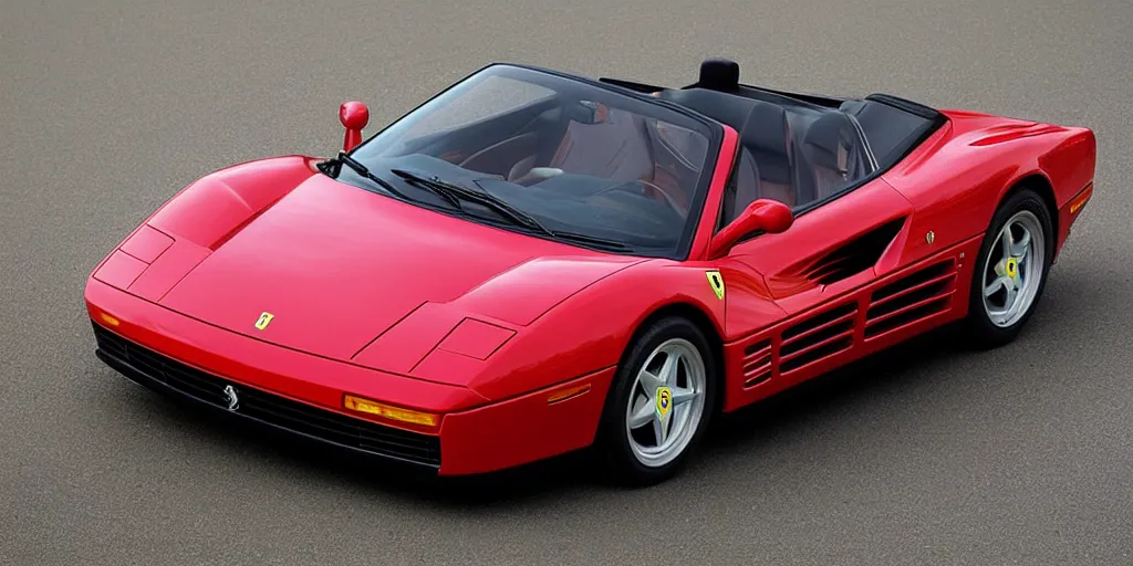 Image similar to “2022 2021 2020 Ferrari Testarossa”