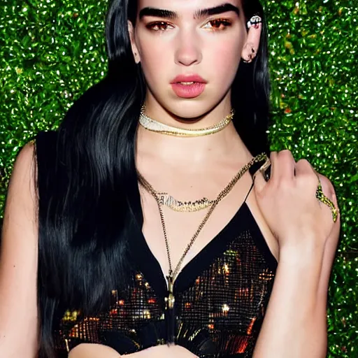 Image similar to dua lipa with da baby