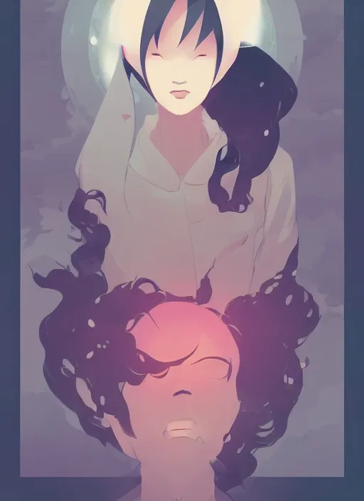 Prompt: a ghost. clean cel shaded vector art. shutterstock. behance hd by lois van baarle, artgerm, helen huang, by makoto shinkai and ilya kuvshinov, rossdraws, illustration, art by ilya kuvshinov