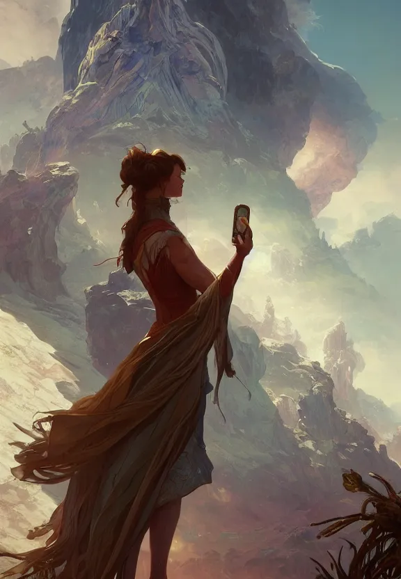 Prompt: book cover for the novel 'Wanderer on Dreams', highly detailed, digital painting, artstation, concept art, smooth, sharp focus, illustration, Unreal Engine 5, 8K, art by artgerm and greg rutkowski and alphonse mucha