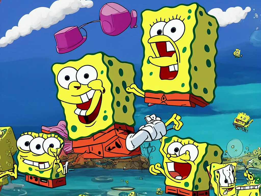 Image similar to Spongebob holeless