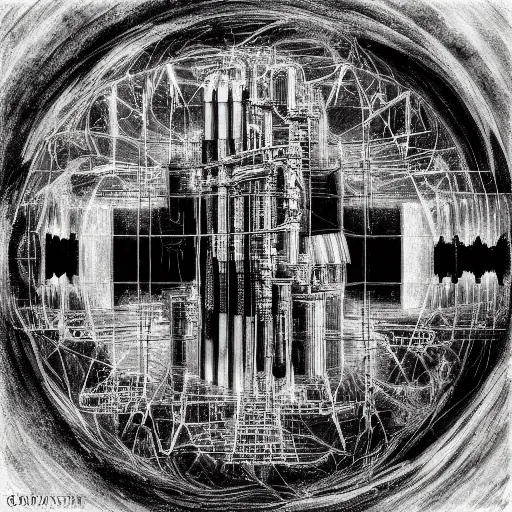 Prompt: A Masterpiece Landscape of a broken down nuclear power station, Nuclear blast imminent, nuclear reactor going critical, Graphic Novel, Pastel Art, Filmic, TriX 400 TX, Electron Microscope, 3D, Beyond Dimensiona, 4k HD, Geometric, Isohedral, Essence, Powerful, Phosphor Display, Multiscopy, DeNoise, insanely detailed and intricate, hypermaximalist, elegant, ornate, hyper realistic, super detailed. No watermark, no blurry, no cropped. Artstation by Hayao Myazaki
