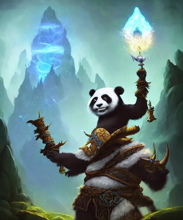 panda shaman wallpaper