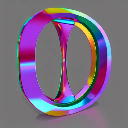 Image similar to infinitely shaped prism, 3 d render