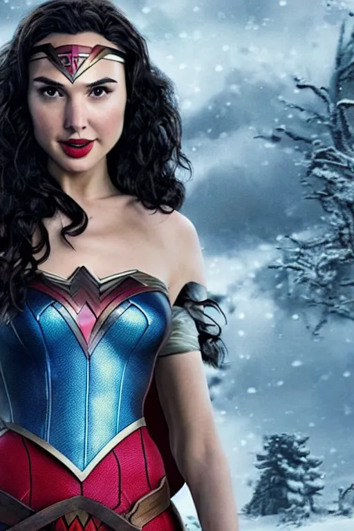 Prompt: realistic photo of Gal Gadot as Snow White, highly detailed,