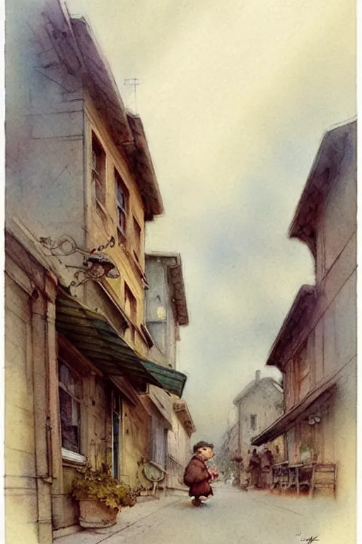 Image similar to (((((1950s small town. muted colors.))))) by Jean-Baptiste Monge !!!!!!!!!!!!!!!!!!!!!!!!!!!