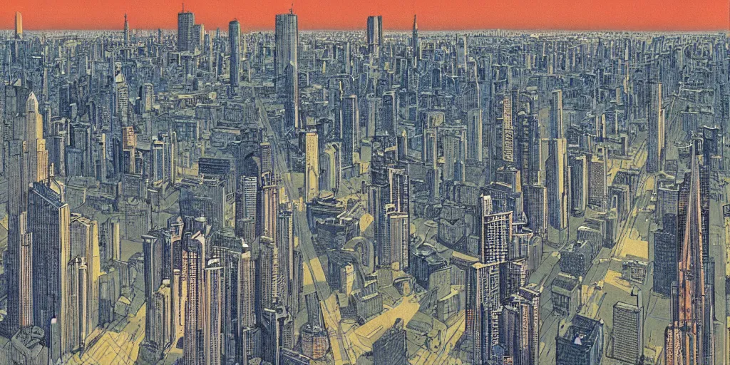 Prompt: koyaanisqatsi, by Francois Schuiten