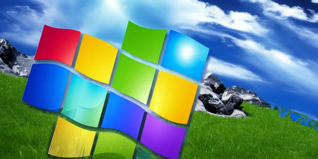 windows xp logo wallpaper