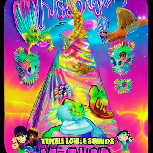 Image similar to Lisa Frank and Goosebumps collaboration