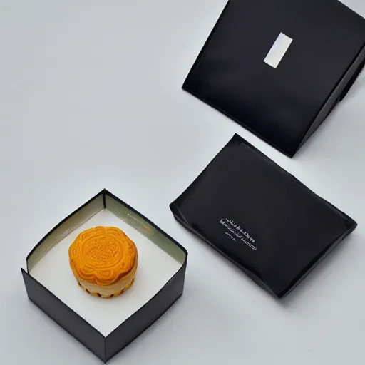 Image similar to jonathan ive dieter rams mooncake 🥮 handbag 👜 👝 packaging