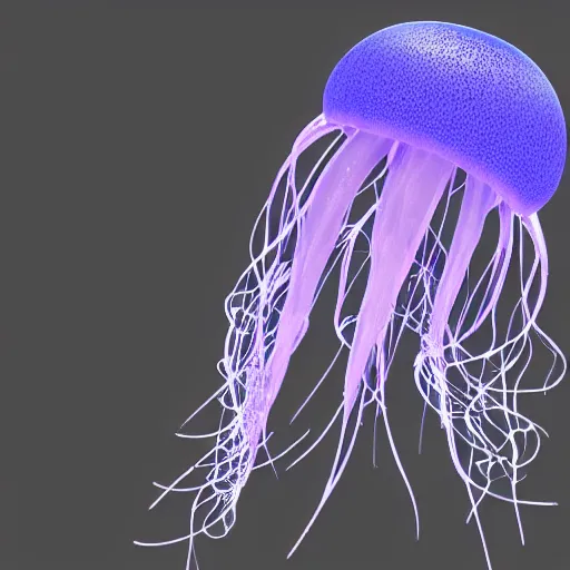 jellyfish growing form tree branch,C4d,8k cleaning Stable Diffusion