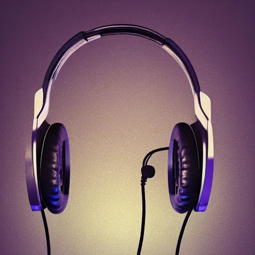 Prompt: An ultra high-resolution 8K full-canvas scan of minimalistic headphones with neon lights, fine art, trending, featured, 8k, photorealistic, dynamic, energetic, lively perspective, well-designed masterpiece, hyper detailed, unreal engine 5, IMAX quality, cinematic, epic lighting, light and shadow, ocean caustics, digital painting overlaid with aizome patterns, by Ohara Koson and Thomas Kinkade, traditional Japanese colors, superior quality