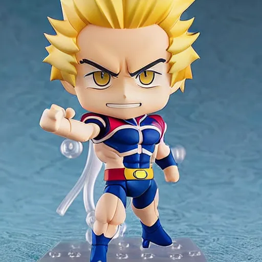 Image similar to ((((All might)))), An anime Nendoroid of (((((All might))))), figurine, detailed product photo