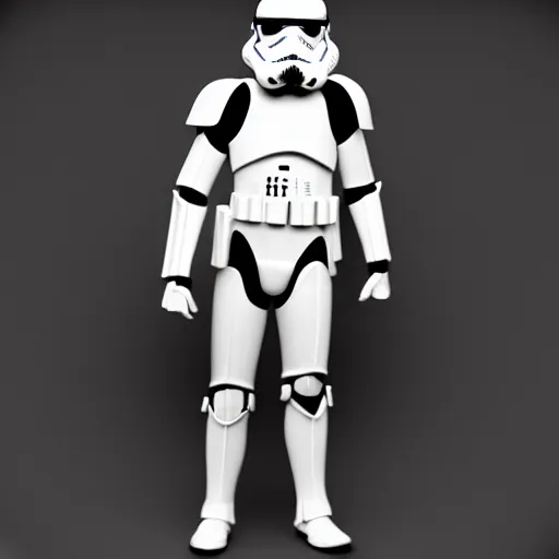 Prompt: stormtrooper suit Emmanuel Macron, 50mm photography, high quality, 4K