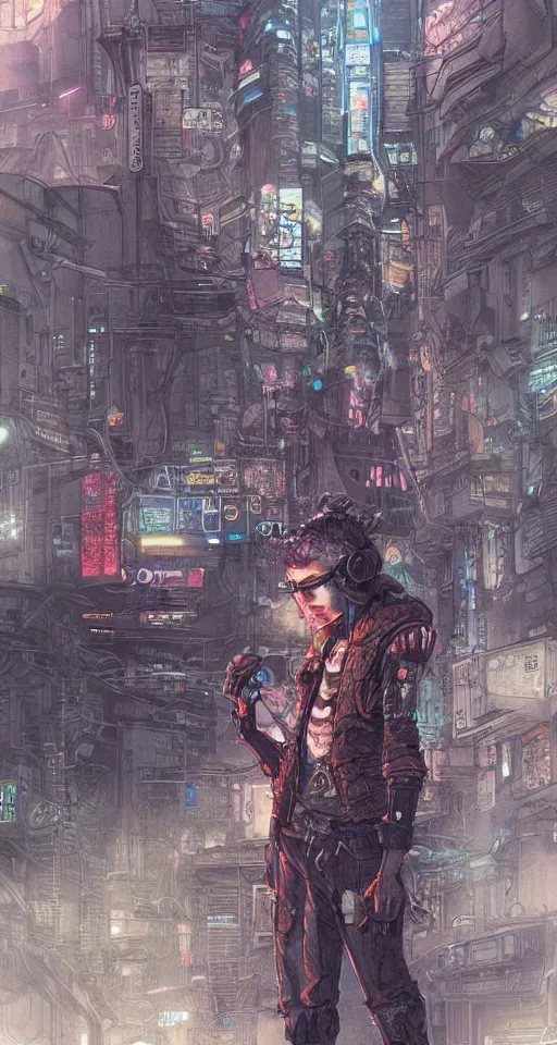 Image similar to cyberpunk glsdiator, concept art, colorized pencil, highly detailed, Akihiko Yoshida