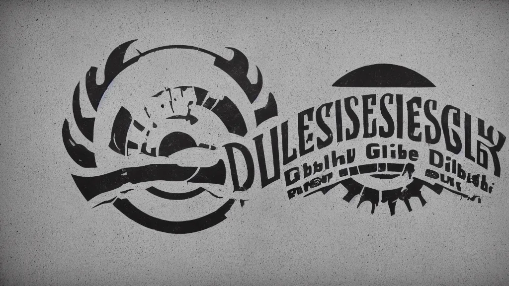 Prompt: dieselpunk global logo mattress populists