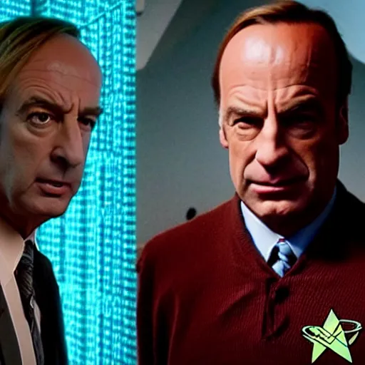 Prompt: better call saul as a borg from star trek