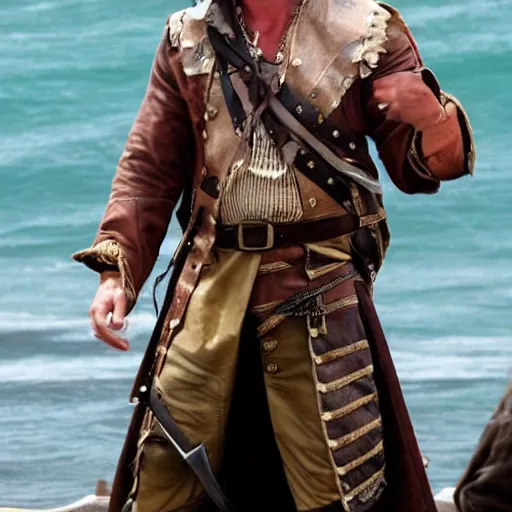 Image similar to chris hemsworth as a pirate