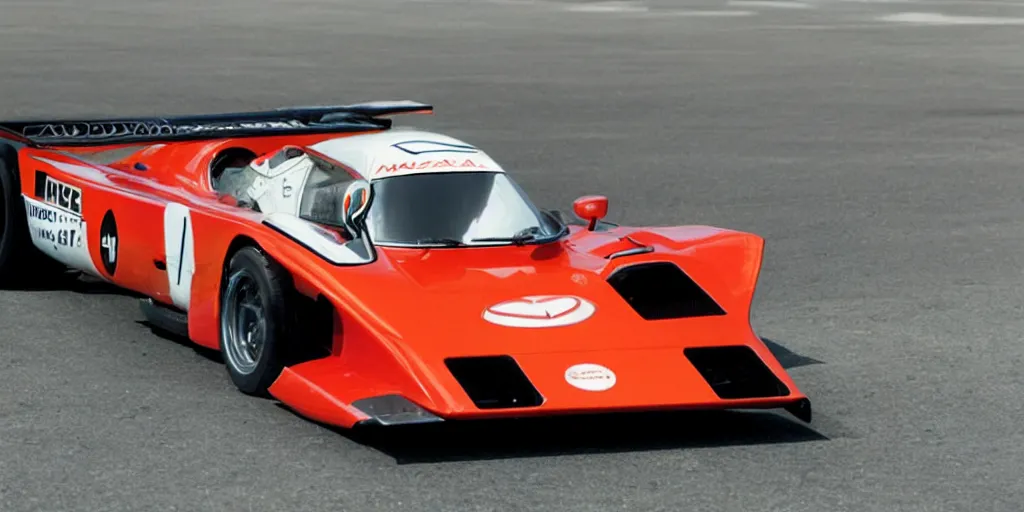 Prompt: “1970s Mazda 787b”