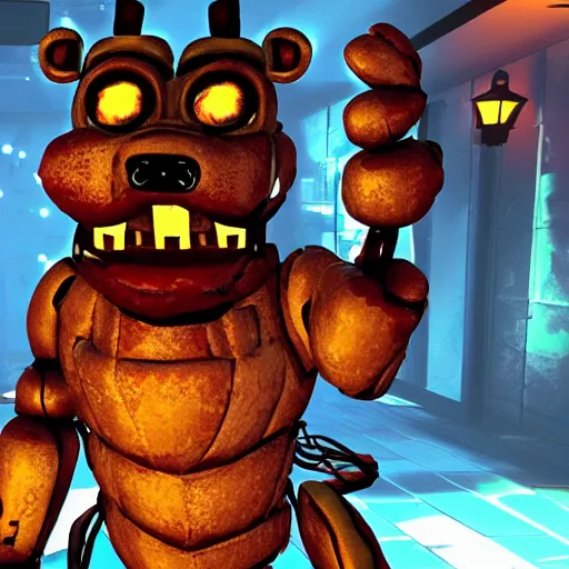 five night's at freddys Glitchtrap, Stable Diffusion