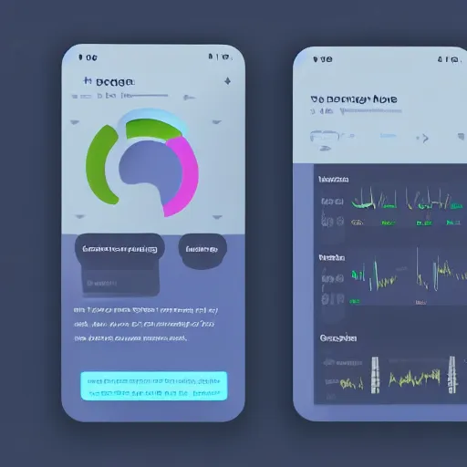 Image similar to app ui design for a stats mood page