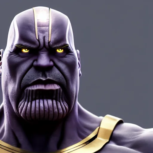 Prompt: a portrait of marwan pablo as thanos, the pixar adaptation, with same hairstyle, angry facial expressions, hyper detailed, digital art, trending in artstation, cinematic lighting, studio quality, smooth render, unreal engine 5 rendered, octane rendered