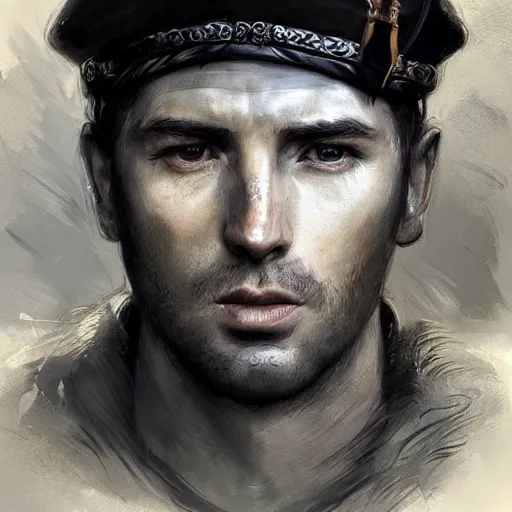 Prompt: portrait of king of asturia don pelayo, colourised, face portrait, epic, tragic, military art, fantasy, dieselpunk, hd shot, digital portrait, beautiful, artstation, comic style, by artgerm, guy denning, jakub rozalski, magali villeneuve and charlie bowater