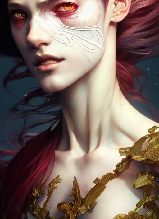 Prompt: ultra realistic illustration, hisoka, intricate, elegant, highly detailed, digital painting, artstation, concept art, smooth, sharp focus, illustration, art by artgerm and greg rutkowski and alphonse mucha and wlop