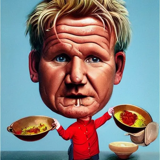 Gordon Ramsay frying minions on a pan, photorealistic, Stable Diffusion