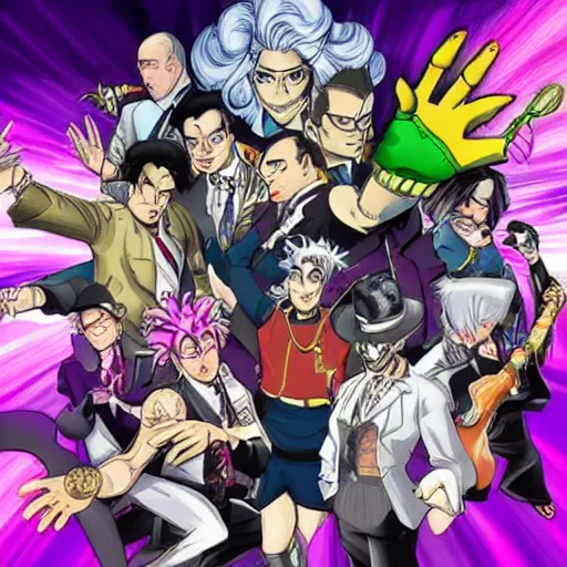 Image similar to jojo bizzare adventure