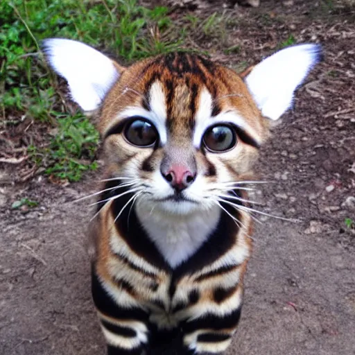 Image similar to Margay, with humanears!!!!!!!!!!!