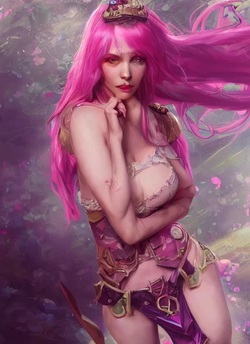 Prompt: seraphine, from league of legends, pink hair, musical keyboard, hyper detailed, digital art, trending in artstation, cinematic lighting, studio quality, smooth render, unreal engine 5 rendered, octane rendered, art style by klimt and nixeu and ian sprigger and wlop and krenz cushart