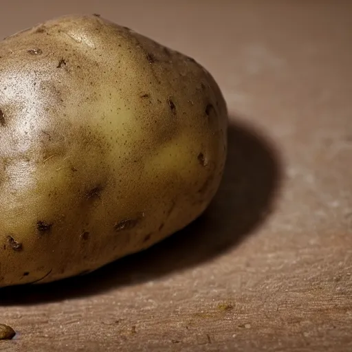 Image similar to a potato.