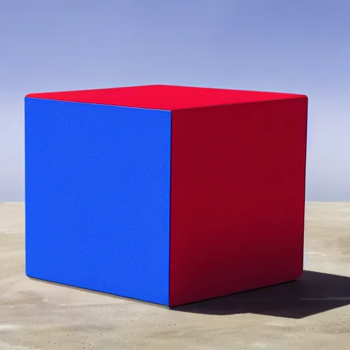 Image similar to a cube, photo