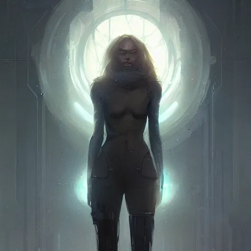 Image similar to wintermute, neuromancer, painted by greg rutkowski, painted by magali villeneuve, digital art, trending on artstation
