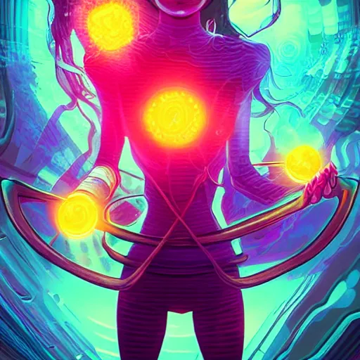 Image similar to skill magic geek inside matrix deepdream radiating a glowing aura stuff loot legends stylized digital illustration video game icon artstation lois van baarle, ilya kuvshinov, rossdraws,