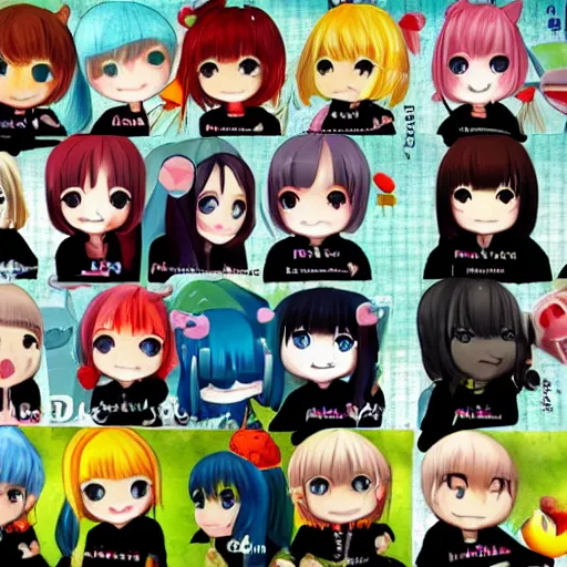 Image similar to chibi, kawaii